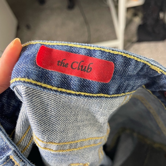 AG Vintage Y2K the Club Low Rise Flare BootCut Sz 31 Made in California - Picture 5 of 10